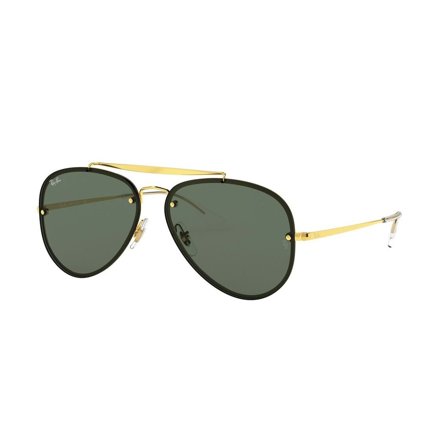 Ray-Ban Blaze Aviator -Aurinkolasit - Gold Pilot - Ray-Ban RB3584N 905071 61