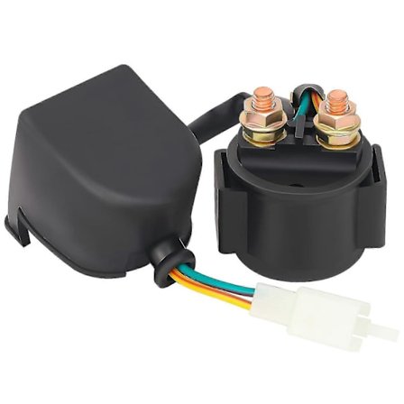 Startrelä Solenoid Kompatibel med Yamaha Raptor 90 YFM90 2009-2013-WELLNGS