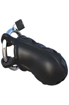 Kjøp Pipedream Fantasy C-Ringz Extreme Silicone Cock Blocker - Kyskhetsbur | God pris