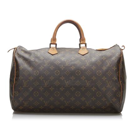 Louis Vuitton Vintage, Pre-owned Bags Bruin, Dames, Maat:ONE Size,Canvas