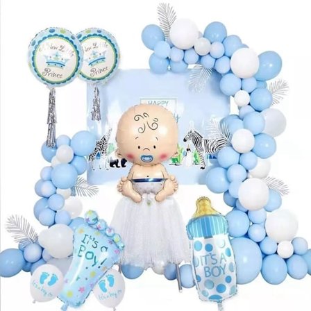 Återanvändbart Latex Ballong Kit för Baby Shower och Födelsedagsdekorationer
