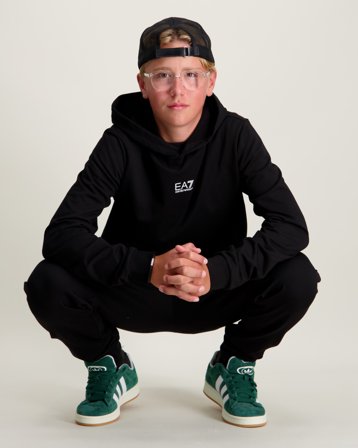 EA7 Emporio Armani SWEATSHIRT Sort Trøjer Dreng - Kids Brand Store