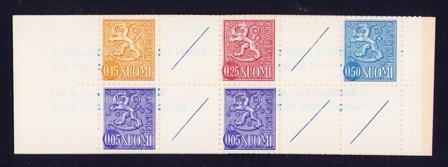 Finland 1972 - MICHEL MH5 (Cover a) - Postfrisk hæfte