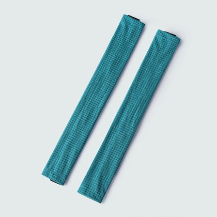 1 par lynlås armlænsbetræk stol armlænsbetræk MIDNIGHT GREEN