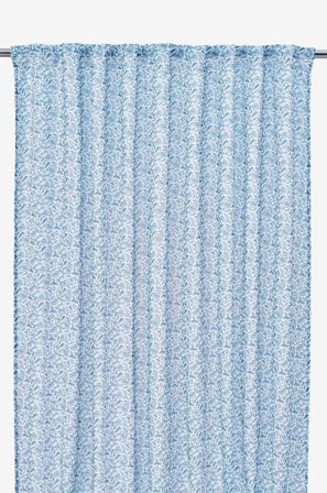 Svanefors - Gardin Yrsa 2P - Blå - Leggbåndslengder - 140X280 - Fra Homeroom