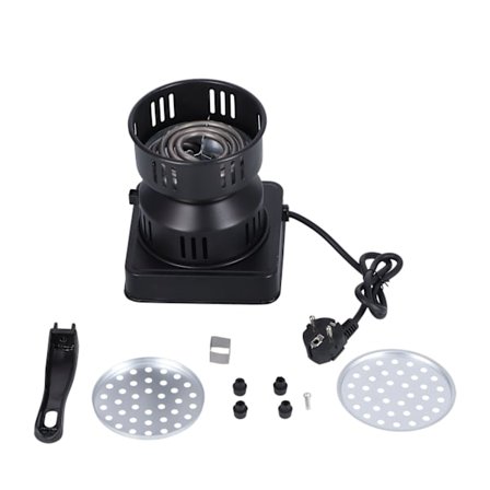 Elektrisk vattenpipekolbrännare Multifunktionell bärbar kaffebryggare tevärmare spis med strömbrytare