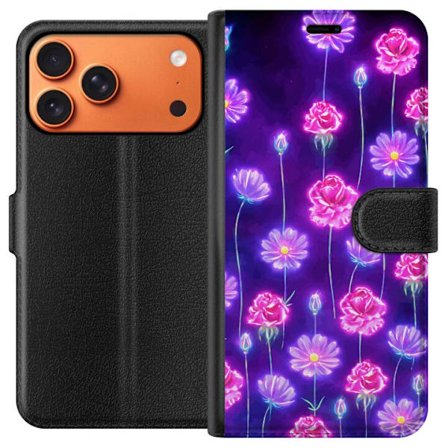 Yhteensopiva Lompakkokotelo Apple Apple iPhone 17 Pro Max Bloom Reverie Electric Petals