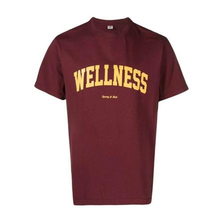Sporty & Rich T-Shirts , Rood , unisex , Maat: S