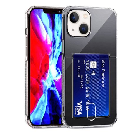 iPhone 13 Mini - Smart Skyddsskal med Korthållare