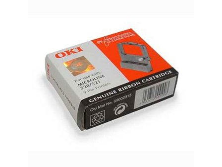 OKI Färgband, svart, 9002315 - Lyreco - Toner och bläck - Färg- och Raderband - Färgband OKI