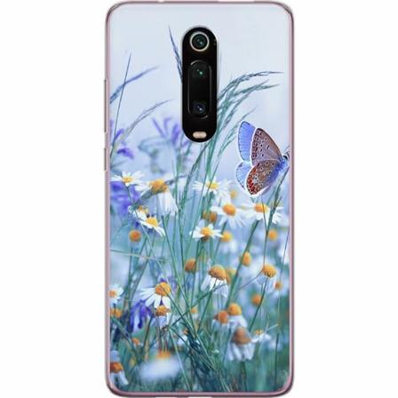 Xiaomi Mi 9t Pro Genomskinligt Skal Blommor