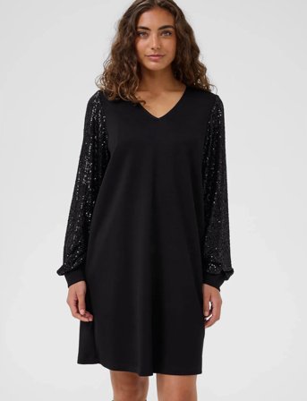 Culture Cuchabrina Sequins Dress - Black - XS