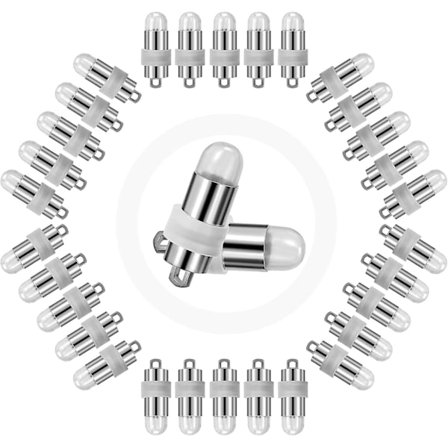 Ballonglampor, 30 st Mini LED-lykta Lampor, Batteridrivna Mikro LED-lampor För Papperslyktor, Ballonger (varmvit)