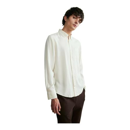 Nn07 5969 Tencel - Chemise Hvid, Herre Skjorter