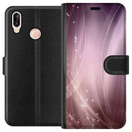 Kompatibelt Plånboksfodral till Huawei Huawei P20 lite Lavender Dust