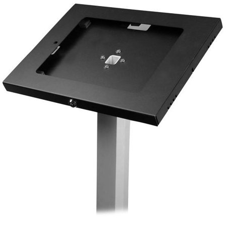 StarTech Secure Tablet Floor Stand - Anti-Theft - Lockable Tablet Mount - For 9.7" Tablets - Metal Construction - Fixed Height (STNDTBLT1FS)