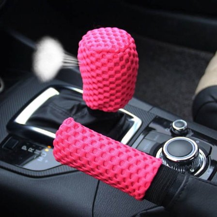 Cover Handbroms Skydd ROSE RED