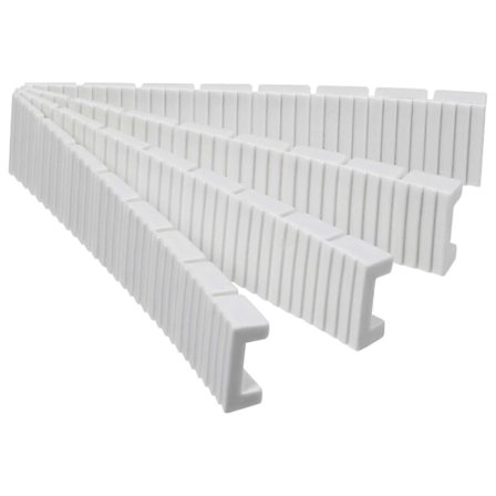 20 stk Møbel Plastikk Shims for Nivellering Vektkapasitet Kompositt Kiler Nivelleringsverktøy Møbeltilbehør (FMY)