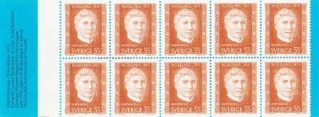 Sverige 1971 - MICHEL 734D - Postfrisk hæfte