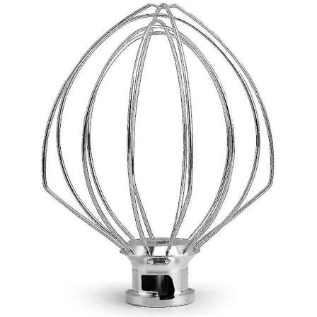 Ruostumattomasta teräksestä valmistettu vispilä 5k452ww KitchenAid-yleiskoneeseen [qb]