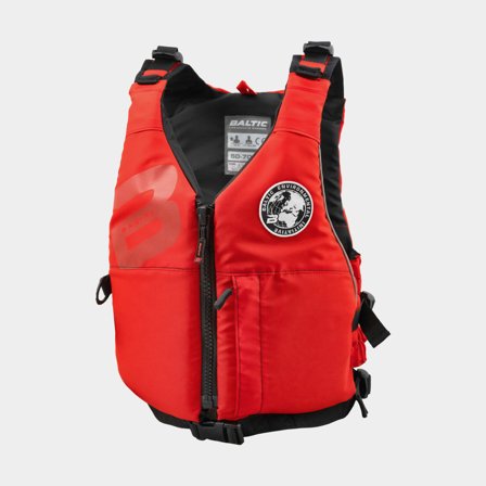 Kamizelka do wiosłowania dla dzieci Baltic Radial E.I 50N, czerwona, 25 - 40 kg (dzieci) - Jachtowa