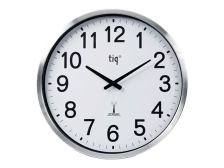 tiq Väggur radiokontrollerat 50cm utomhus - Lyreco - Kontorsmöbler och inredning - Väggur - Väggur