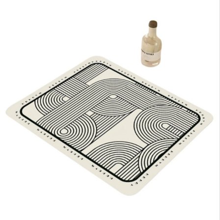 Lämmönkestävä, ei pestävä kahvinkeittimen alusta - PU-nahkasuoja C