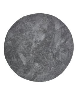 Tuftad matta Amarante Rund ø 120 cm Ljusgrå - Linea