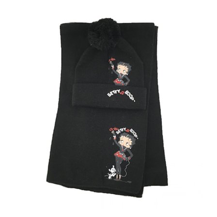 Betty Boop Mössa Halsduk