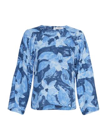 Mschlaurisia Top Aop Blue MSCH Copenhagen