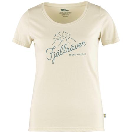 Fjällräven Women's Sunrise T-shirt Women short-sleeved sweaters White XS