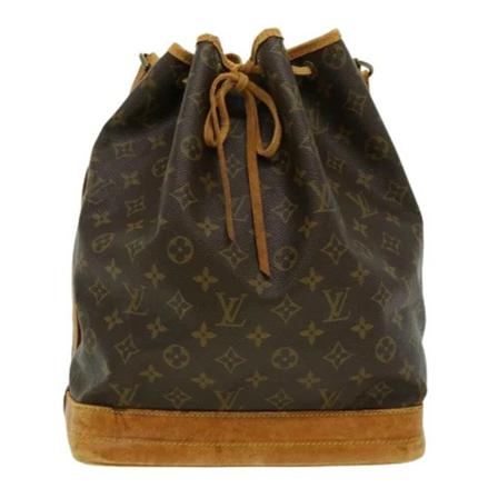 Louis Vuitton Vintage, Pre-owned Noe Monogram Bag Bruin, Dames, Maat:ONE Size,leer