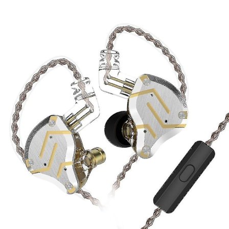 Kz Zs10 Pro Headset 4ba+1dd 5 Driver Hifi Headset Med Mikrofon-d