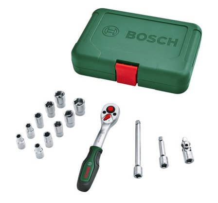 Bosch DIY 1600A02BY0 Hylsnyckelsats, Handverktyg