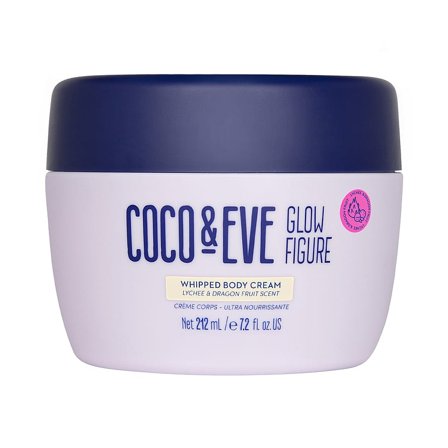 Coco & Eve Glow Figure Whipped Body Cream Dragonfruit & Lychee, Skincare, Kropspleje, Bodylotion