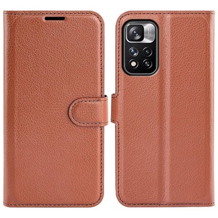 Classic Xiaomi Redmi Note 11 Pro Plus 5G fodral - Brun
