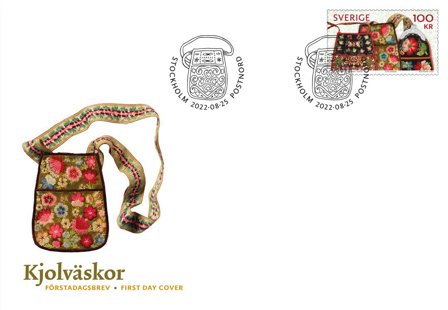 Sverige - Selskabstasker - Førstedagskuvert