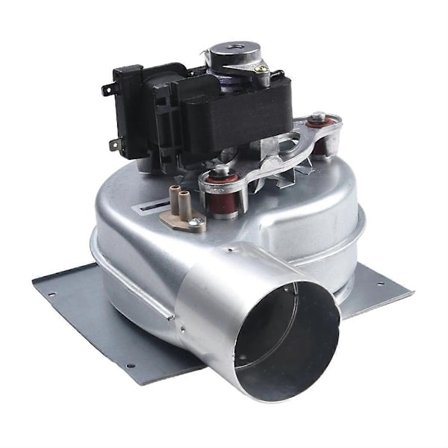 Hjemmepejsblæser 35W Varmeovnsventilator Højtemperaturbestandighed Lavt Støjniveau Skærmet Pole Ventilator