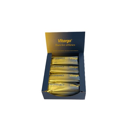12 x Vitargo Performance bar 55 g Rhubarb/Vanilla