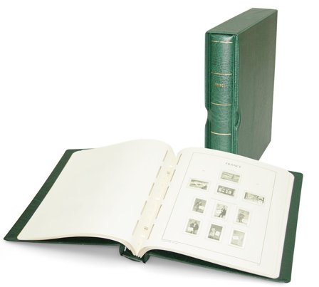 Frankrig - SF frimærkealbum 2020-2023 - Leuchtturm