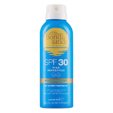 Bondi Sands Spf 30 Everyday Aerosol Mist Spray Solskydd & solvård Unisex 160 g