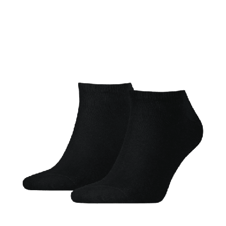 Tommy Hilfiger Mens Sneaker - Trainer Socks 2-pack Strumpor Herr Svart 43/46