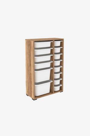 Hanah Home - Opbevaringsenhed Rine - Brun - Hylder & opbevaring - Fra Homeroom