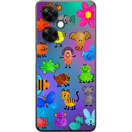 Yhteensopiva Puhelinkuori OnePlus Nord CE 3 Lite Little Scribble Friends