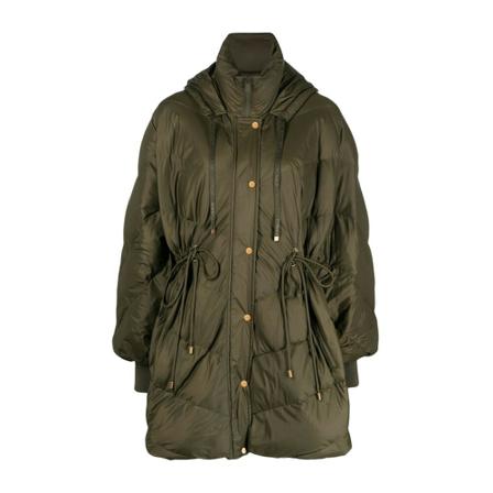 Pinko, Ilarie Padded Jacket Groen, Dames, Maat:M