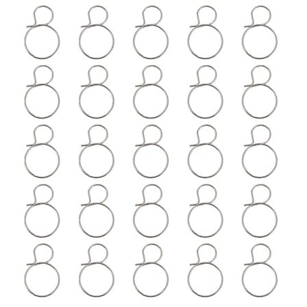 40 stk. taklampe krystallkobling metallfestepinne lysekrone lampe del