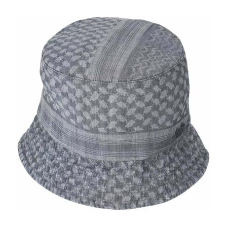 Lala Berlin Bucket Hat Alicia Denim Grå, Dame Accessories, Størrelse: ONE Size