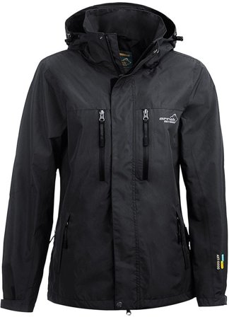 Arrak Outdoor Arrak W's Rain Jacket Black