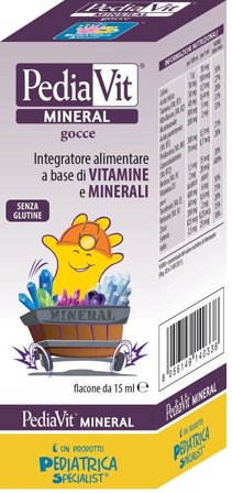 PEDIAVIT MINERAL GOCCE 15 ML