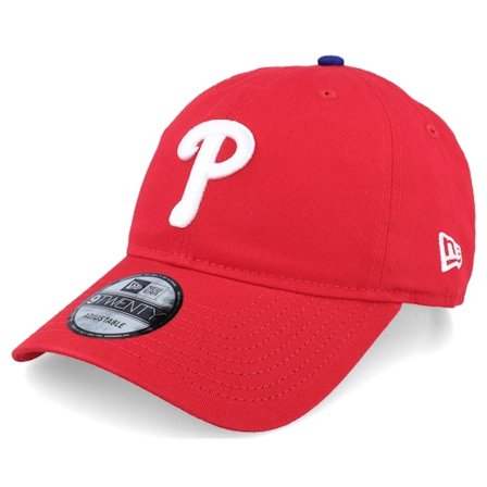 New Era - Rojo unconstructed Gorra - Philadelphia Phillies MLB Core Classic 9TWENTY Rep Red Dad Cap @ Hatstore
